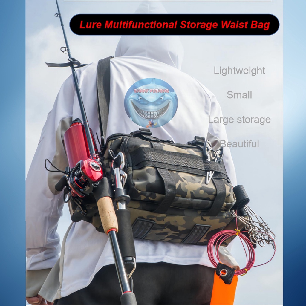 Outdoor Bags Fishing Rod Holder Backpack For Men Waterproof, 44% OFF