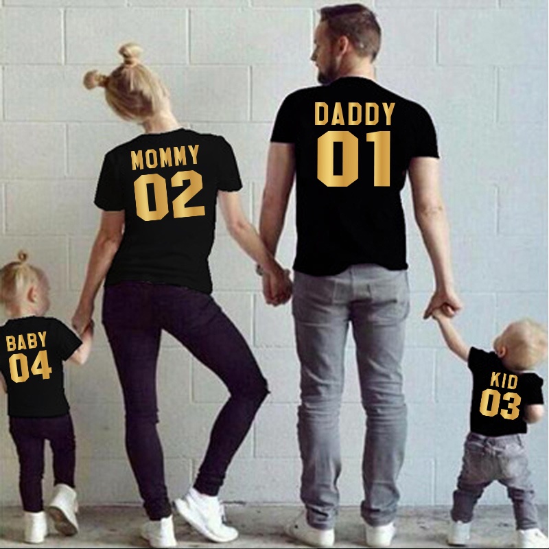 Couple and 2024 baby matching outfits