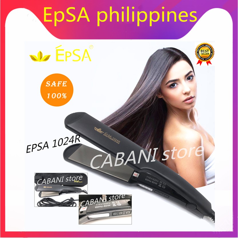 EpSA hair iron 1024 series 118 Shopee Philippines