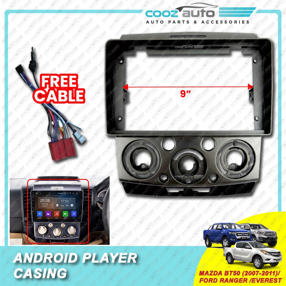 Ford Ranger 2007 - 2011 Everest Mazda BT50 2006 - 2010 Dashboard Audio ...