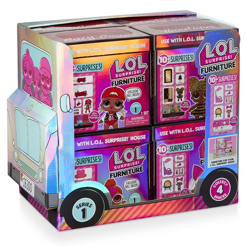 LOL Surprise Doll Furniture Scene Set Surprise Box Surprise Egg Toy