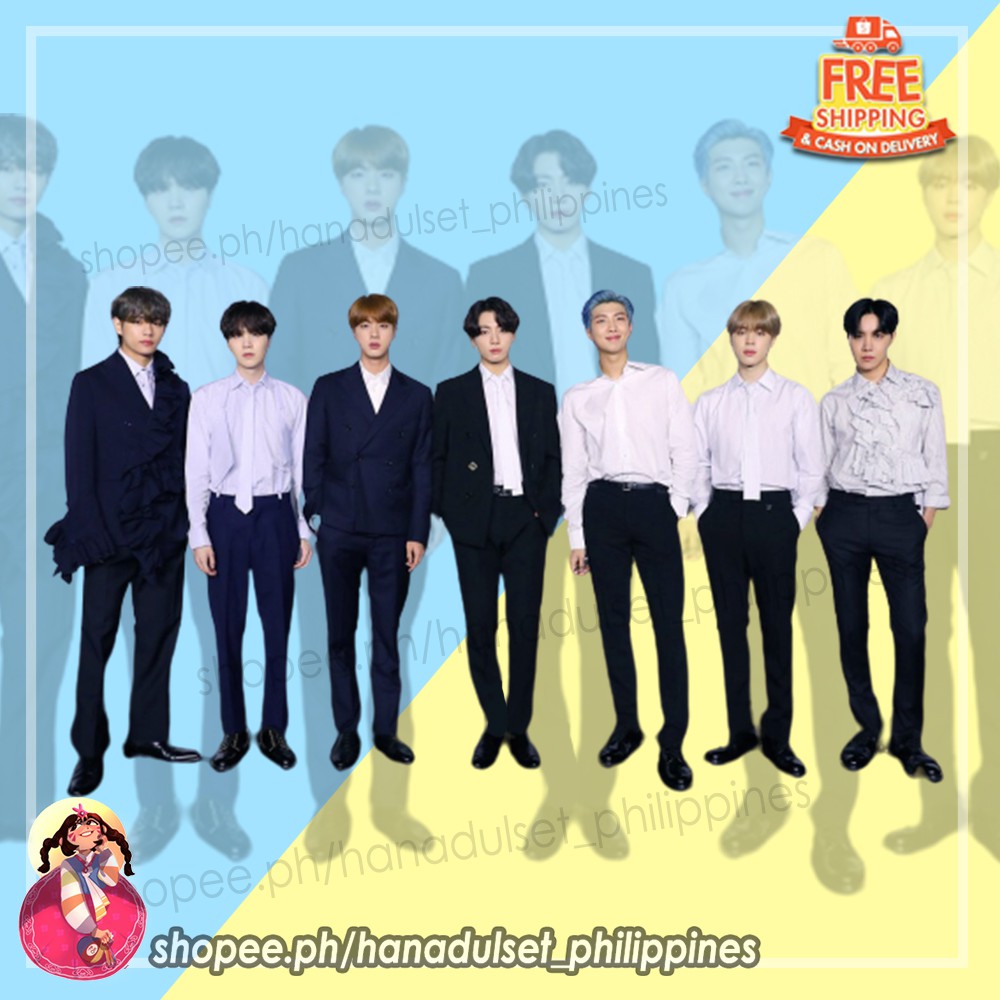 KPOP Bts 5 inches Standee ♥ Dynamite [version 3] group picture | Shopee ...