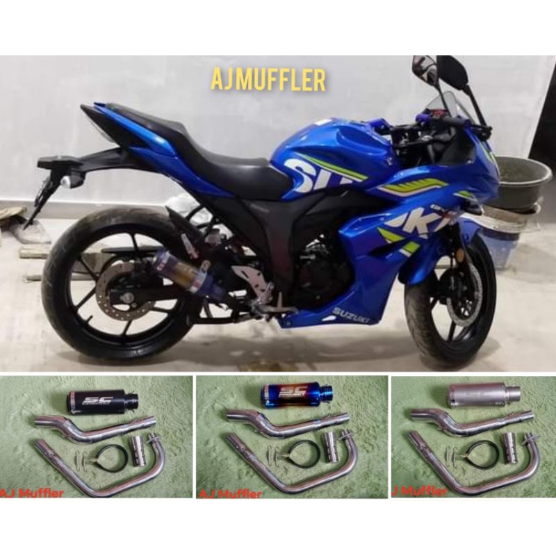 suzuki gixxer sf silencer price