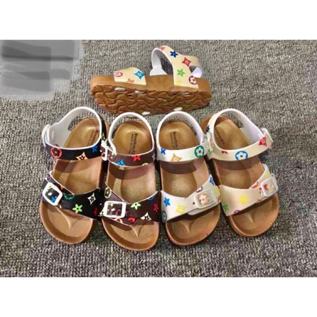 Birkenstock Inspired Sandals for kids ( LV)