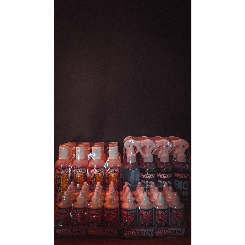 Authentic availableMad Crank Chain Lube, Bio Degreaser and Bike Shampoo