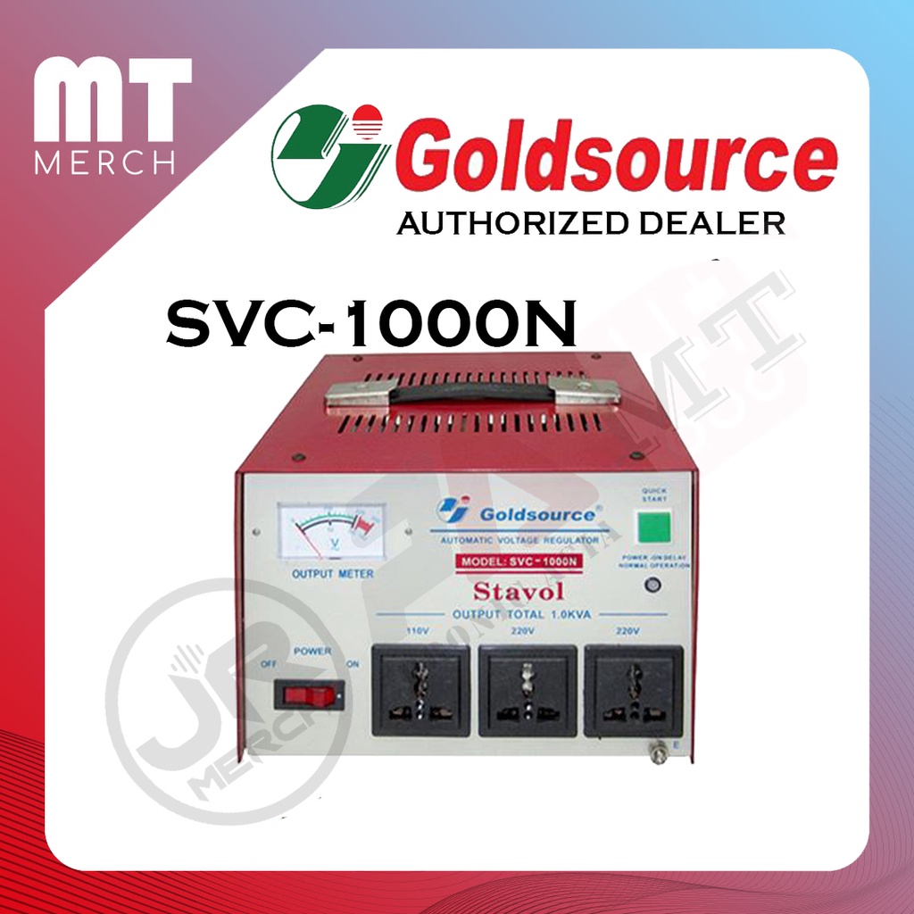 Goldsource Automatic Voltage Regulator 1000 watts AVR w/ Time Delay ...