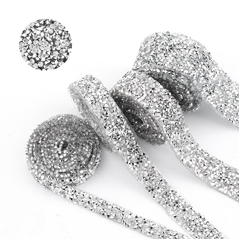 Sewing Trim Crystal Motif Strass Hot Fix Rhinestone Tape Applicator ...