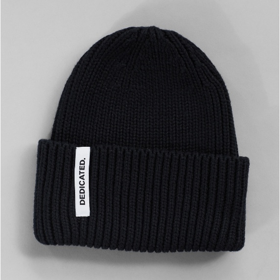Dedicated Reversible Long Tag Knit Beanie Hat for Adult Unisex Bucket ...
