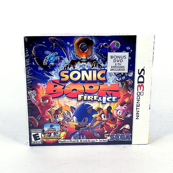 Sonic boom fire hot sale and ice 3ds