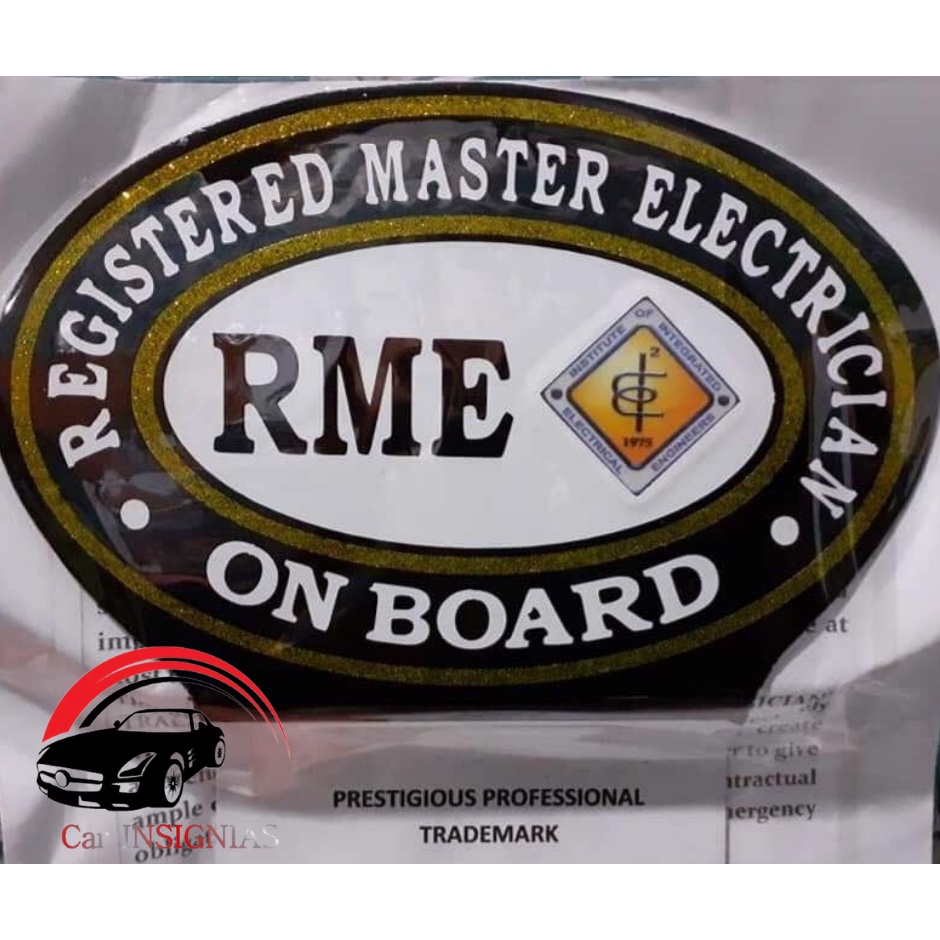 RME GALVANIZED CAR EMBLEM | Shopee Philippines
