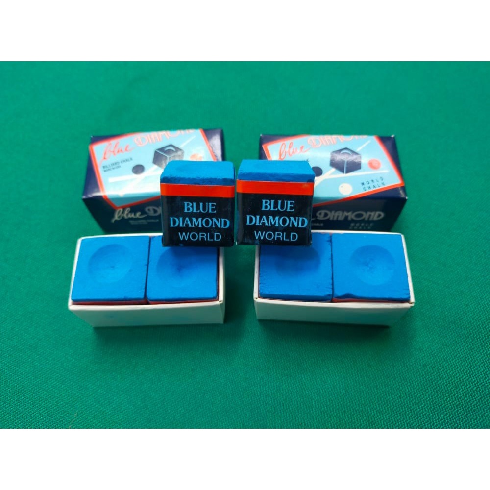 Buy 1 Get 1 Blue Diamond Billiard Chalk (Tisa/Gamit sa bilyaran