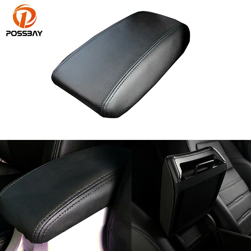 Customizable Black Microfiber Leather Center Console Lid Armrest Cover For 1996-2000 Honda Civic – Direct Replacement, 1-Year Warranty