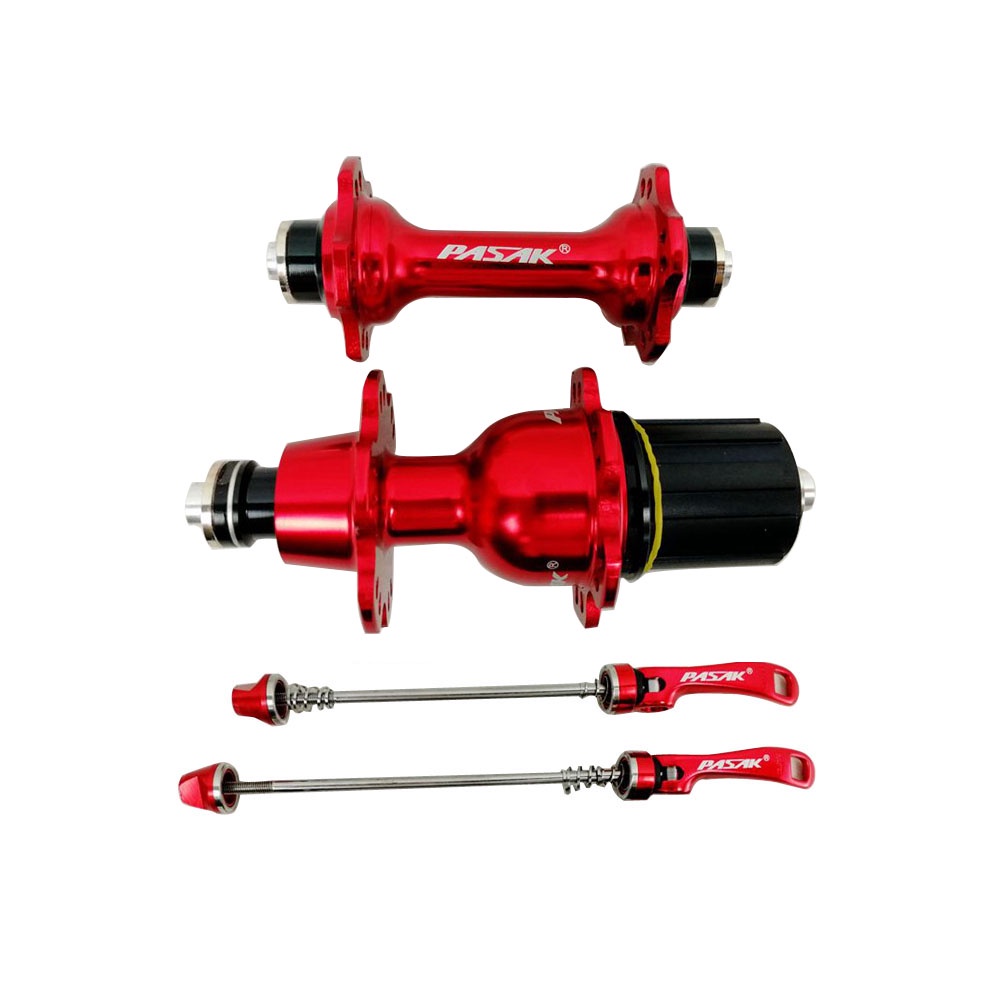 Pasak Road Bike Free Hub Sealed Bearing Front 2 Rear 4 V Brake 20h 24h