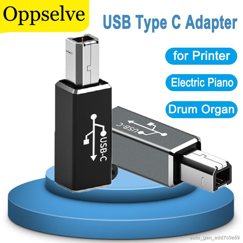 Data USB Type C Female To USB B Male Adapter For MIDI Controller