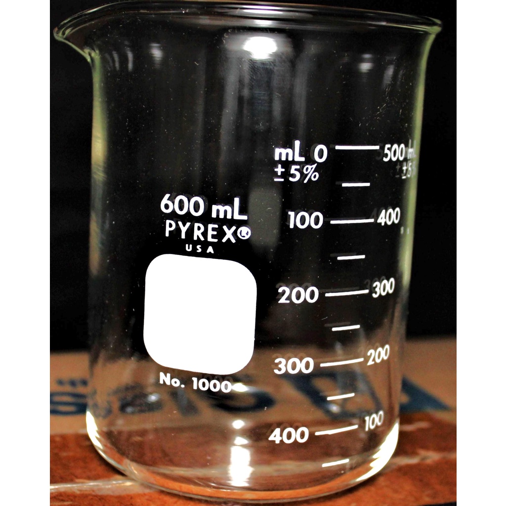 600mL Original PYREX Glass Beaker Shopee Philippines