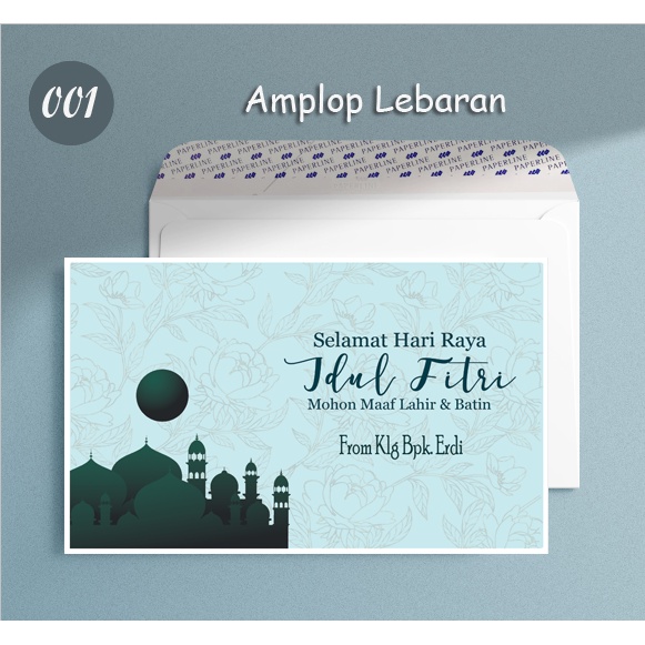 50 Sheets Of Eid Envelopes/Eid Envelopes/Eid Greeting Envelopes/THR