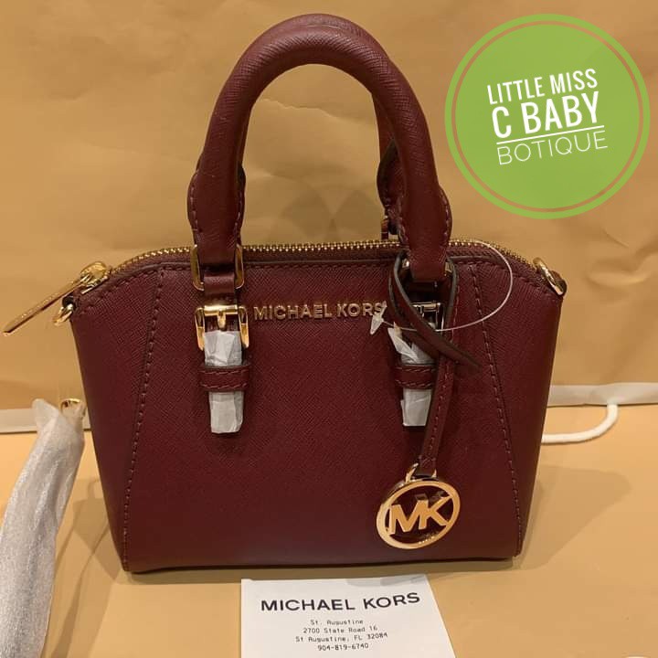 Michael kors best sale ciara merlot