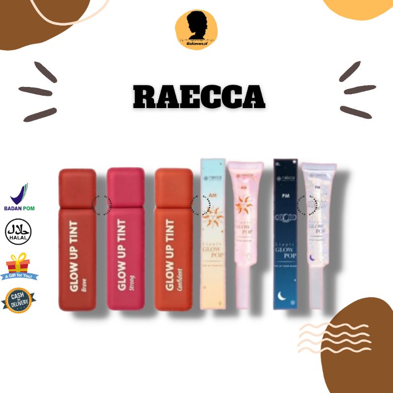 [READY] Glow UP TINT BY RAECCA LIPPIE GLOW POP BY RAECCA AM PM LIP TINT ...