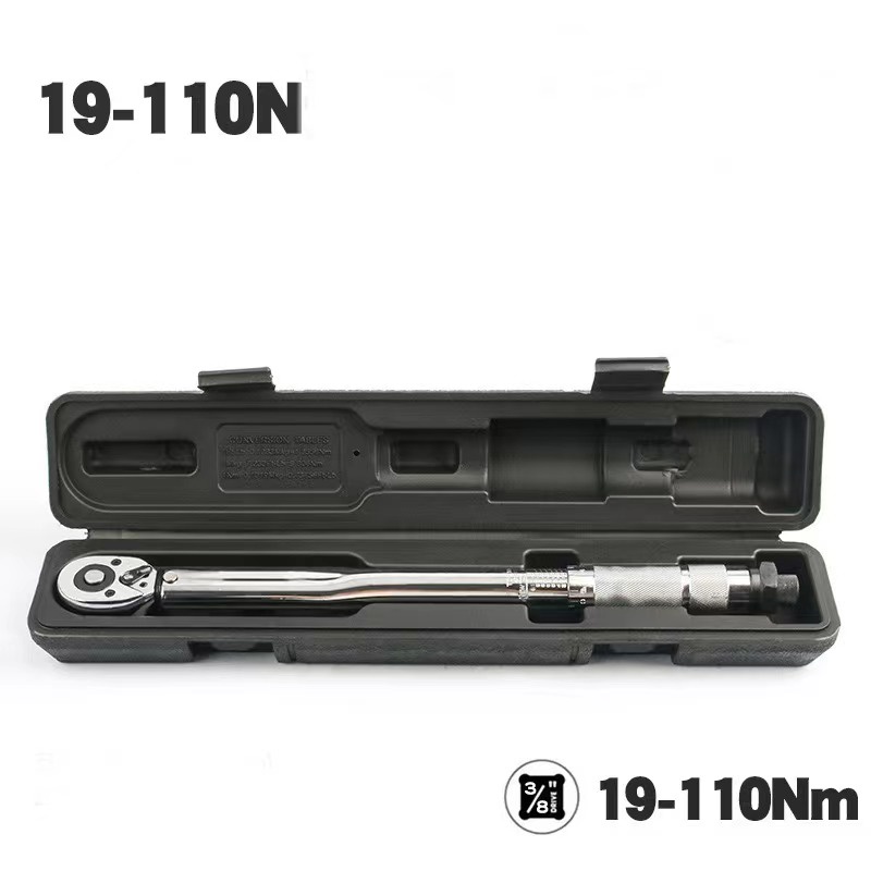 Auto Click Torque Wrench 3/8 Drive 19 to 110 N.M Flyman | Shopee ...
