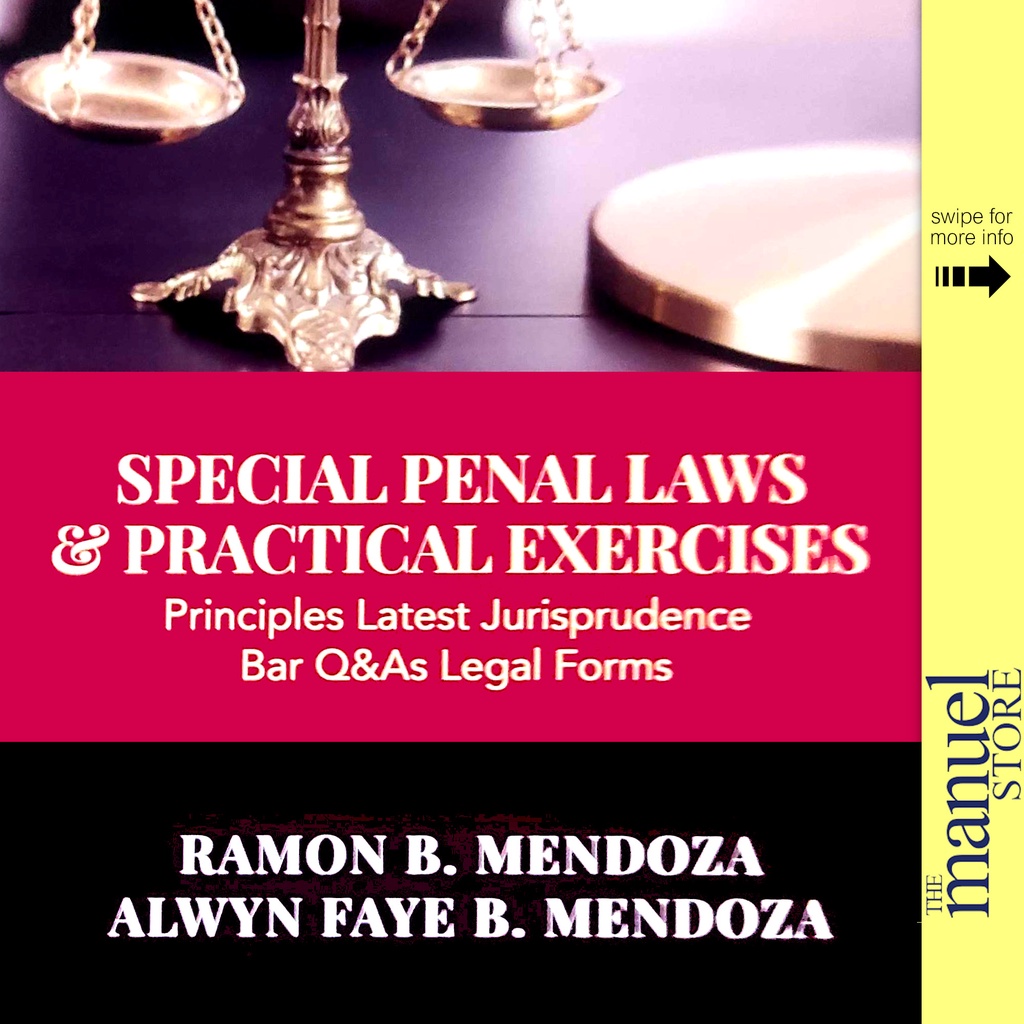 Mendoza (2022) Special Penal Laws - Quick and Easy Reviewer in - Bar Q ...