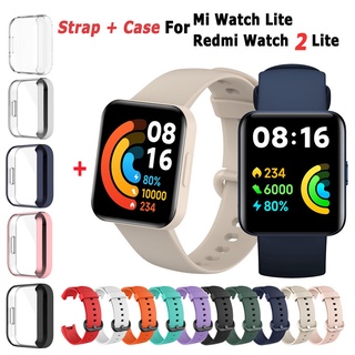 For Xiaomi Mi Watch Lite 3 / Redmi Watch 3 Silicone Sport Strap