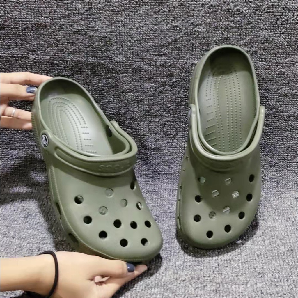 crocs Beja series of hole shoes for men and women, ECO | Shopee Philippines