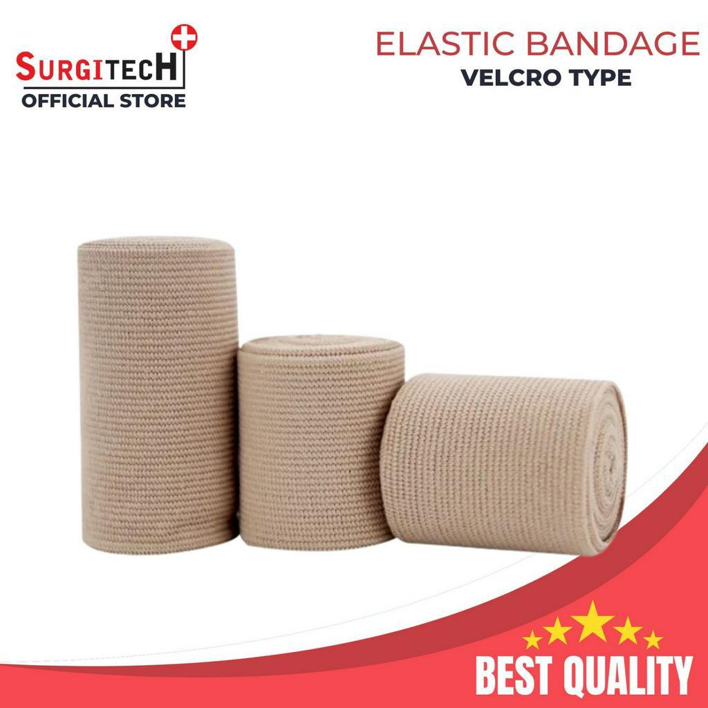 SURGITECH Elastic Bandage Velcro Type | Shopee Philippines