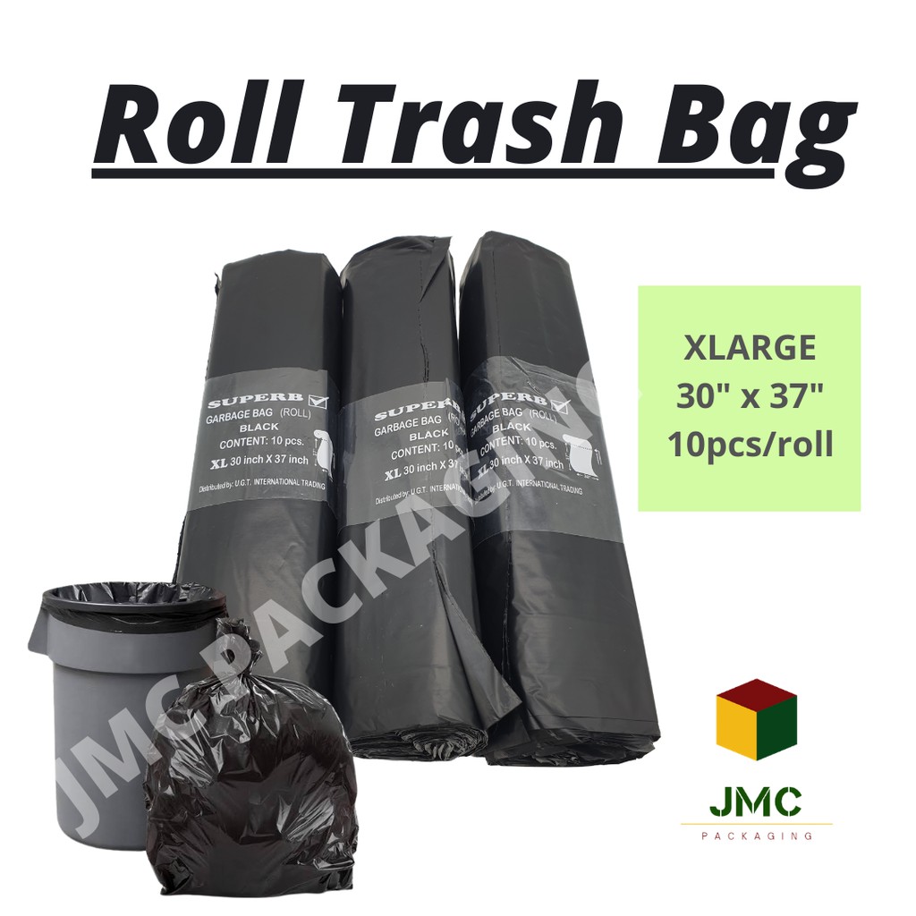 Roll Trash Bag XL 10pcs/Roll BEST BUY Shopee Philippines