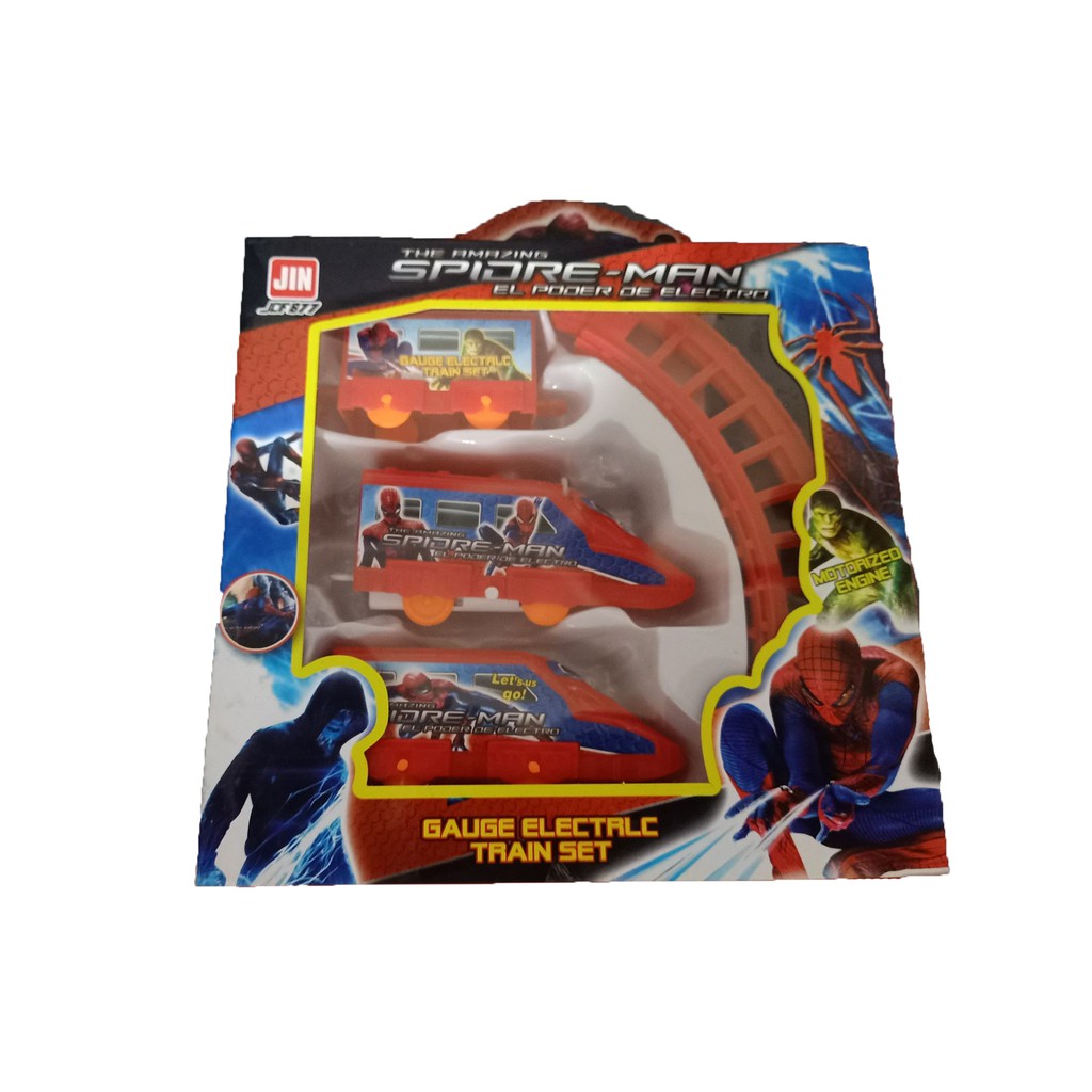 Spiderman train hot sale toy