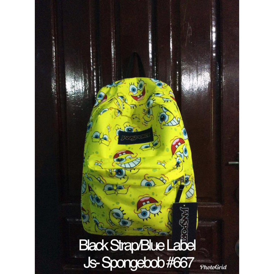 Spongebob 2025 jansport backpack