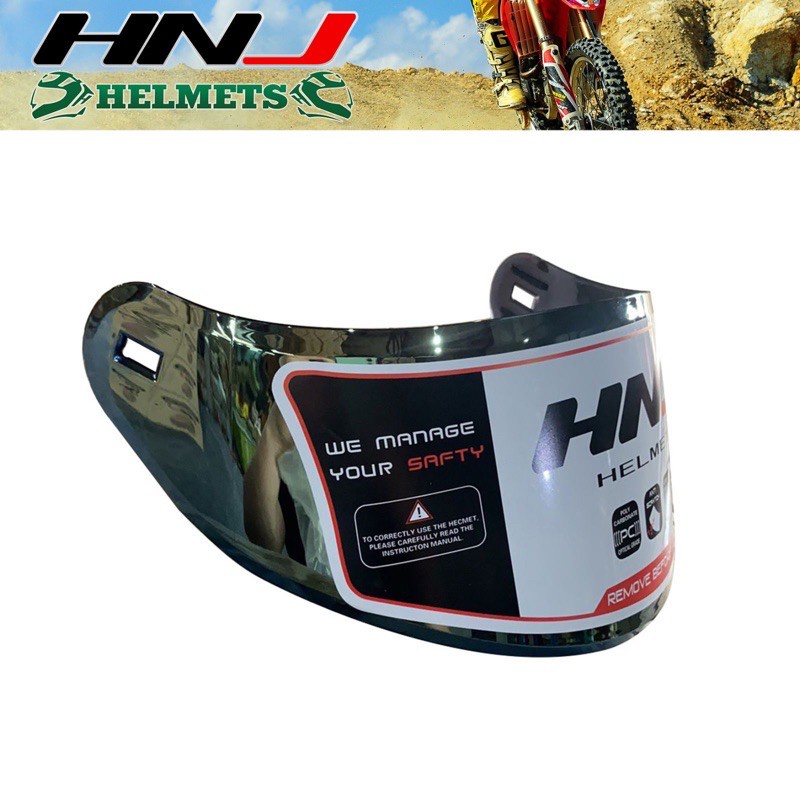 helmet HNJ And Zebra Motorcycle reflective lens wind shield helmet lens