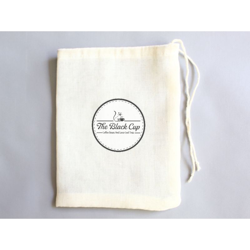 [TheBlackCup] x1 Large Reusable Tea Bag | Coffee Tea Bag / Teabag ...