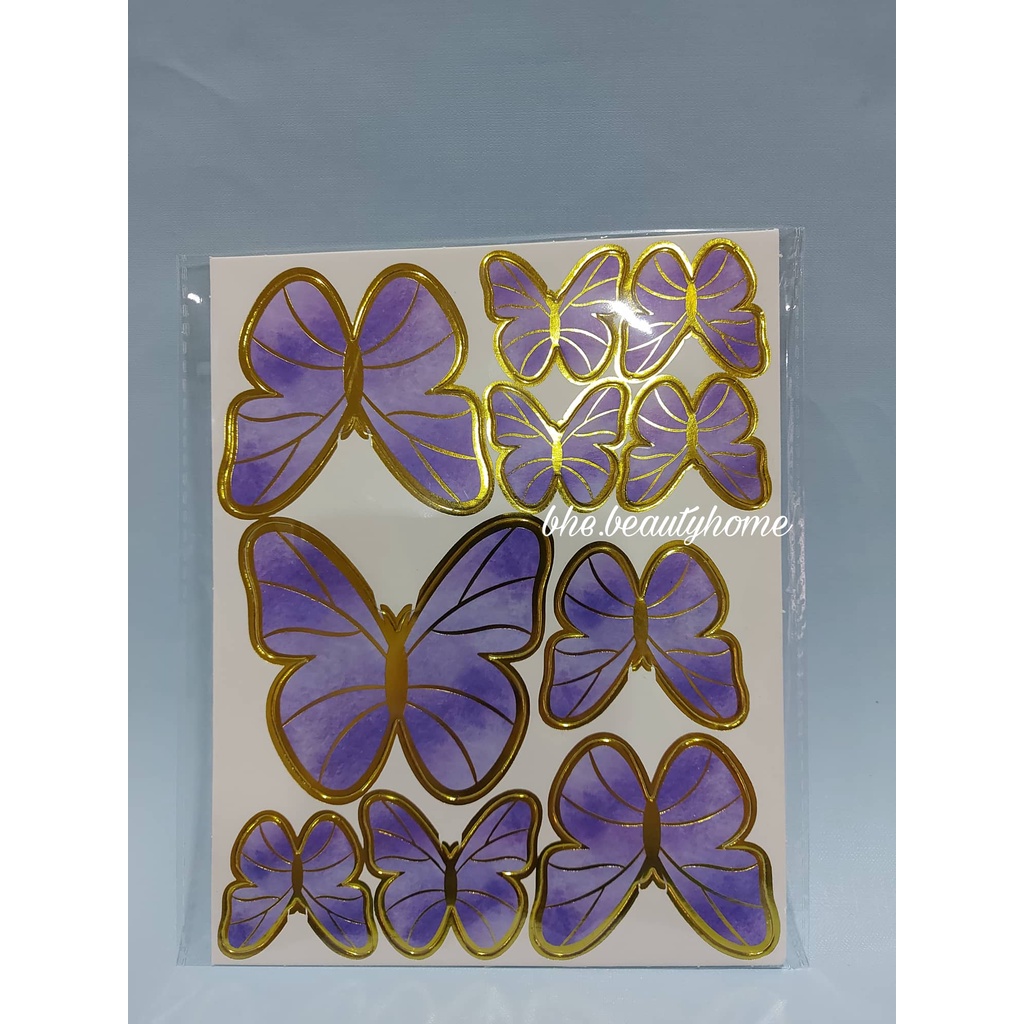 Butterfly Cake Topper Set Toppers fam | Shopee Philippines
