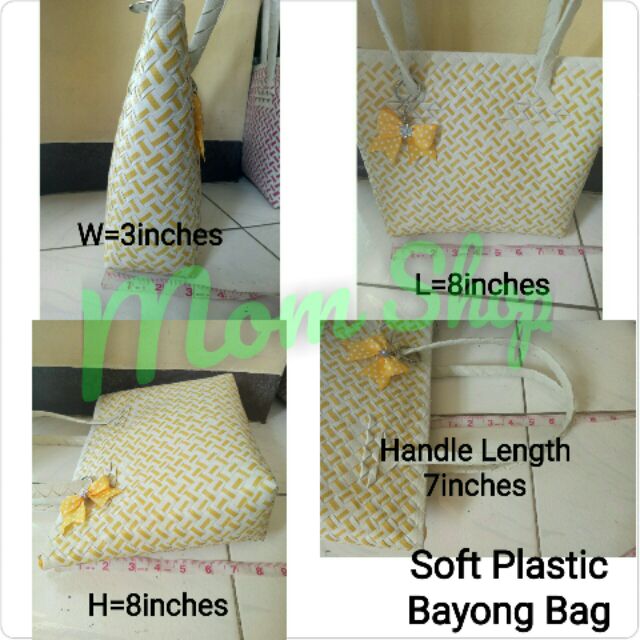 Bayong bag 2024 material