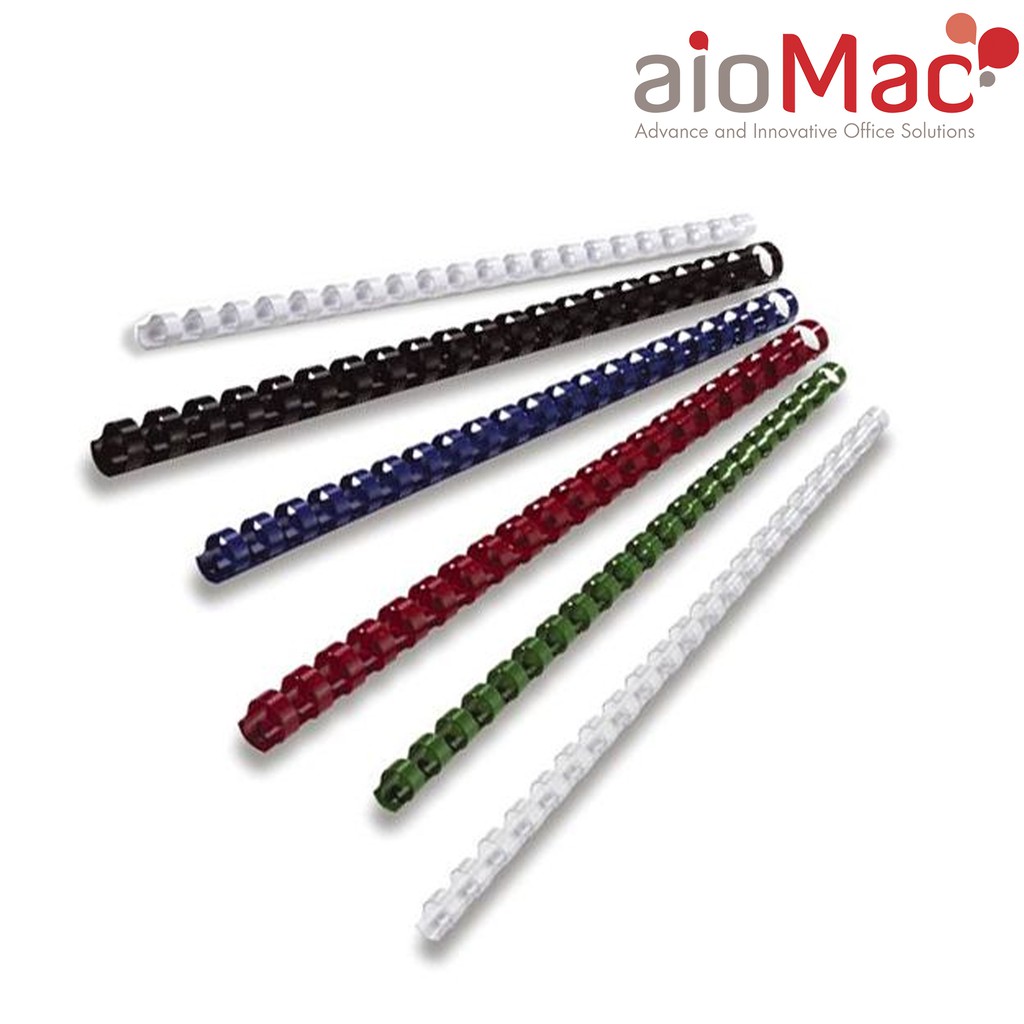 Plastic Comb Ring Binder Short size Pack (28pcs) 20mm 51mm Shopee