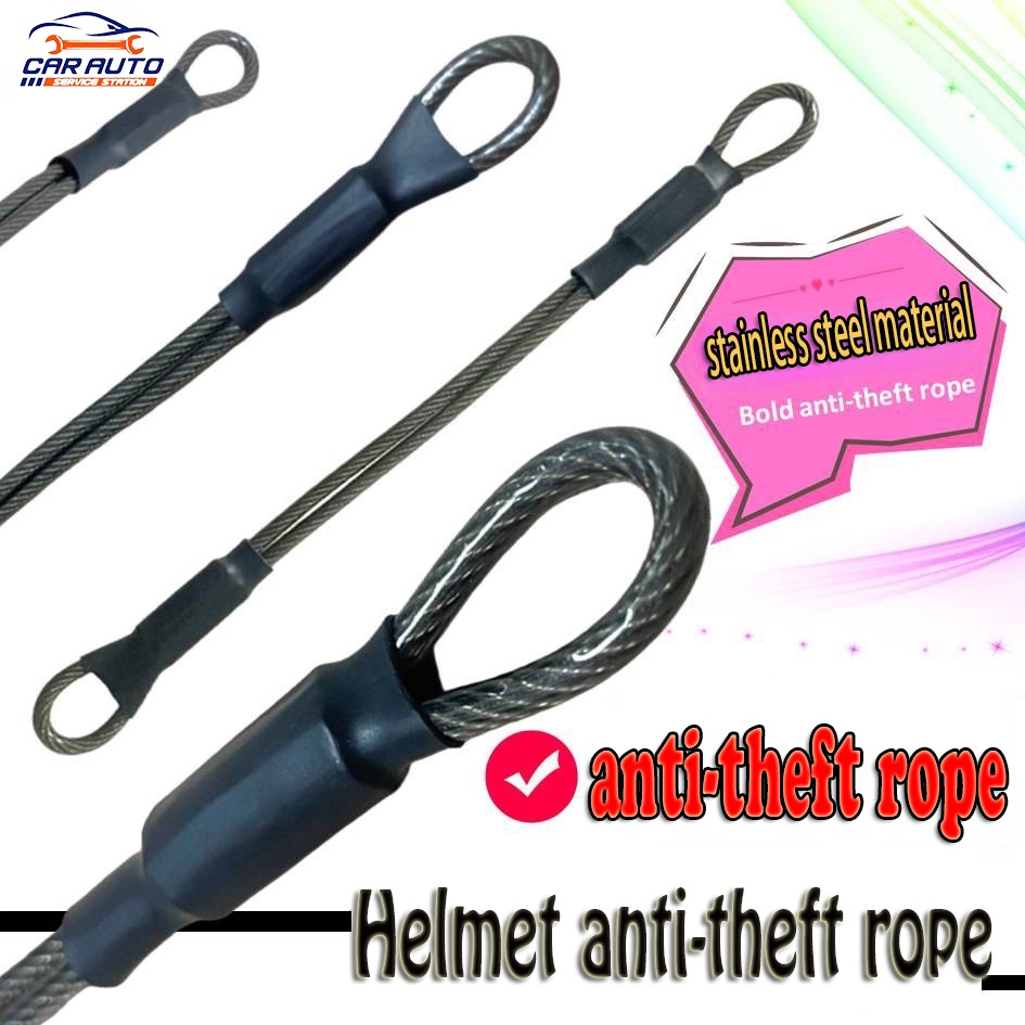 1pc motorcycle helmet anti-theft rope | Shopee Philippines