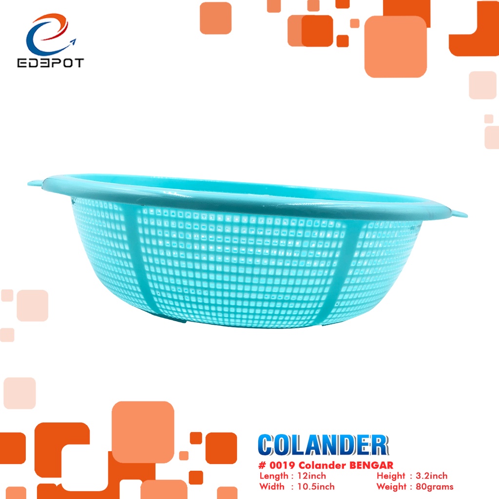 Edepot Strainer Plastic Colander Class A | Shopee Philippines
