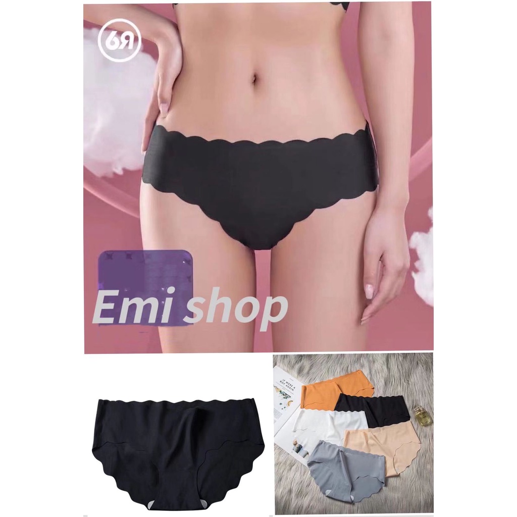Emi High Quality Women Ice Silk Seamless Sexy Lingerie Panty Underwear Panties For Ladies 1504