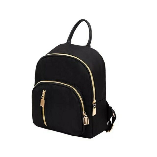 COD Jack Fashion Korean Small Black BackpackSchool Bag | Shopee Philippines