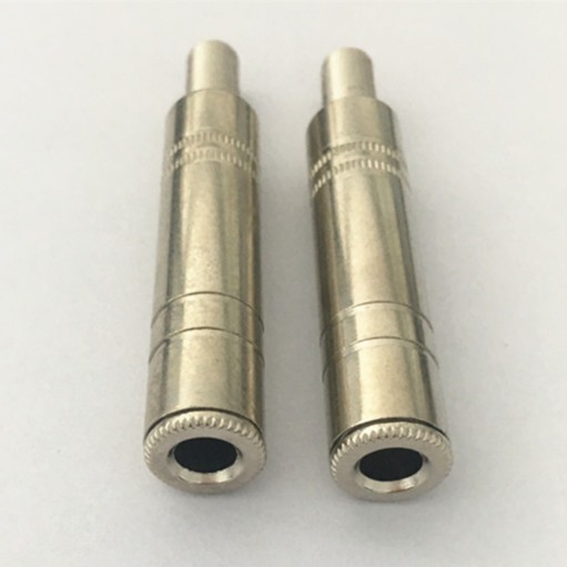 【2pcs】6.35mm Female jack W/cable protector Repair Audio Connector With ...