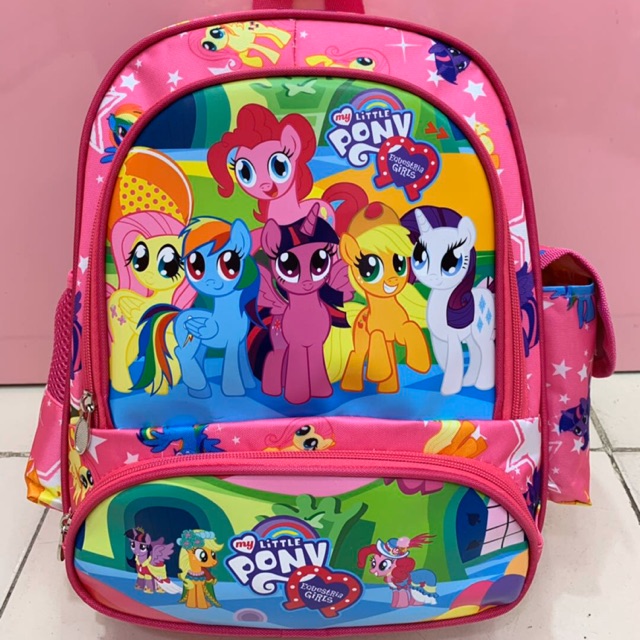 Pony shop school bag