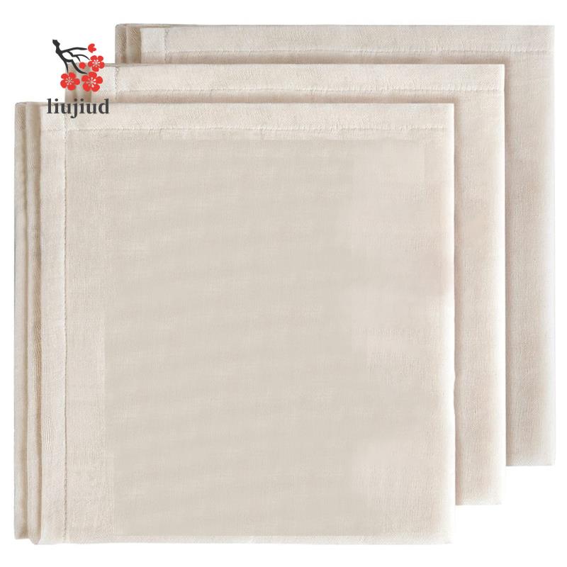 Muslin Cloths for Cooking, 50X50cm, Grade Hemmed Cheese Cloths for