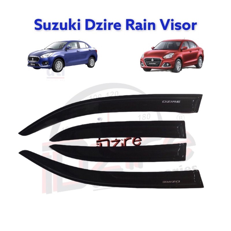 Suzuki Dzire Rain visor (2018-onwards) | Shopee Philippines