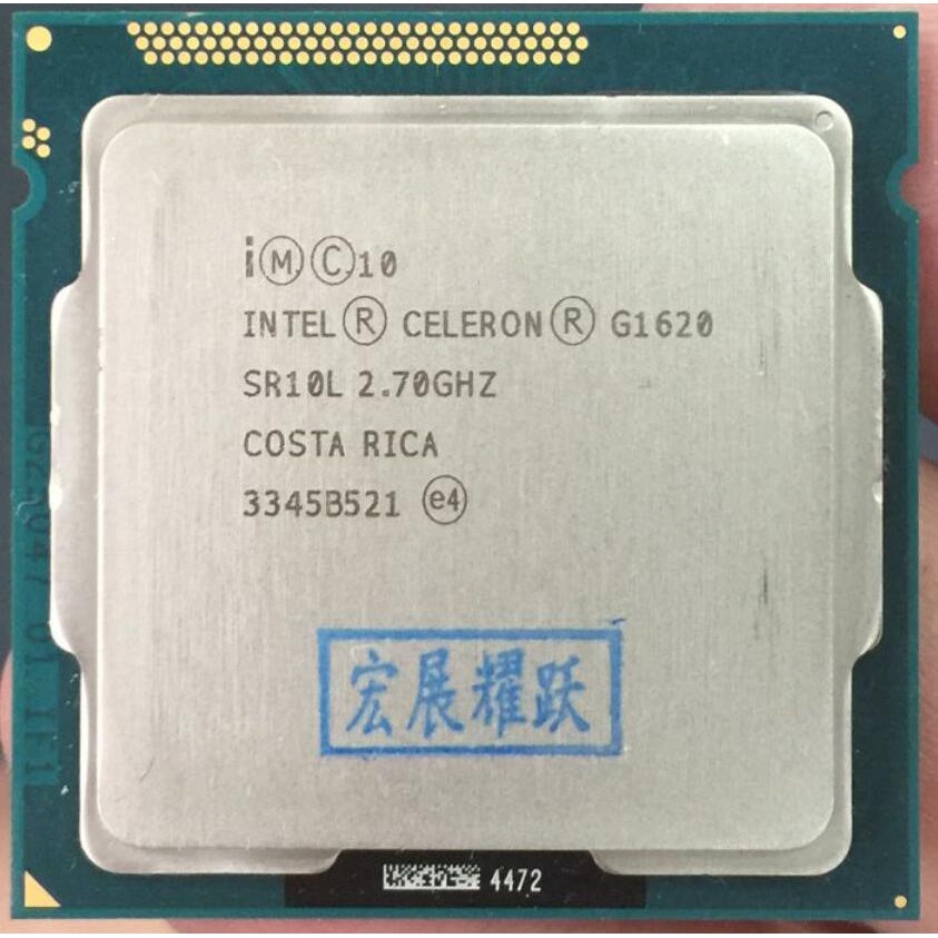 Intel Celeron Processor G1620 PC Computer Desktop CPU (2M Cache, 2.70 ...