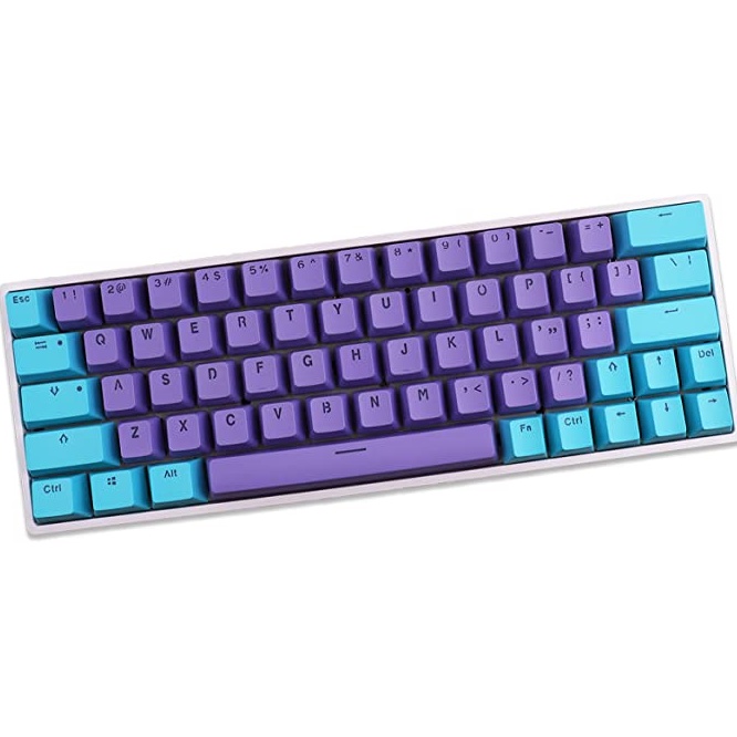 RK 64 68 Keys PBT material, OEM height mechanical keyboard keycap ...