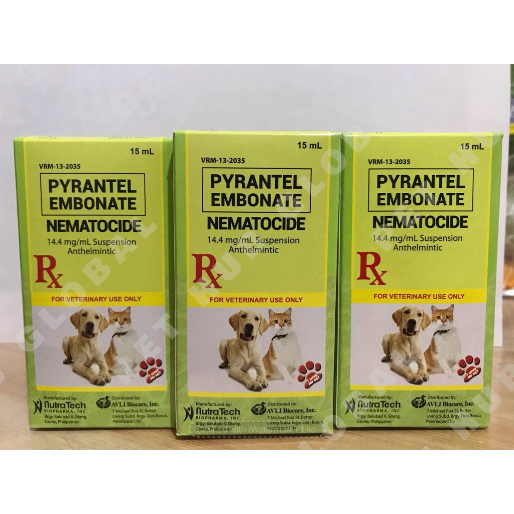 NEMATOCIDE DEWORMER 15mL FOR DOGS CATS Shopee Philippines