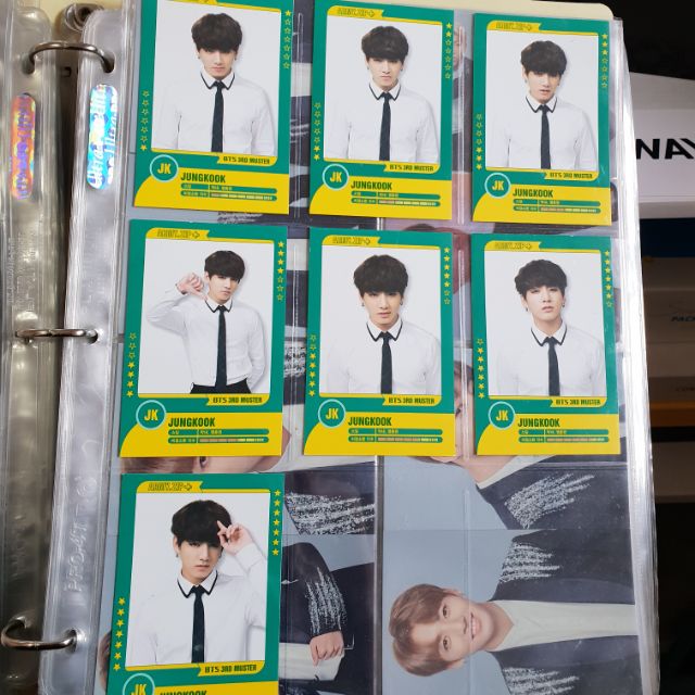 Jungkook 3rd Muster Player Cards | Shopee Philippines