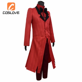 2022 New Hazbin Cosplay Hotel ALASTOR Uniform Cosplay Costume Men Women ...