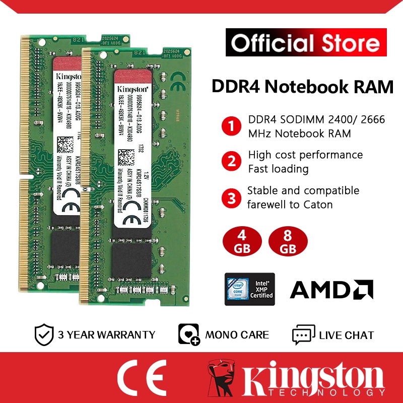 キングストン ノートPCメモリ DDR4-2400 KVR24S17S8 8 - タブレット