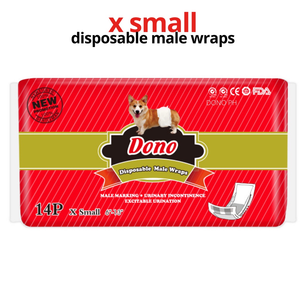 Extra small male dog diapers sale